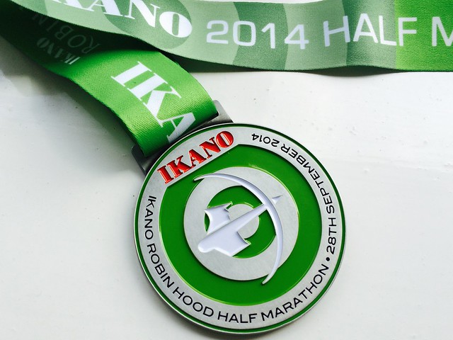 Finishers medal