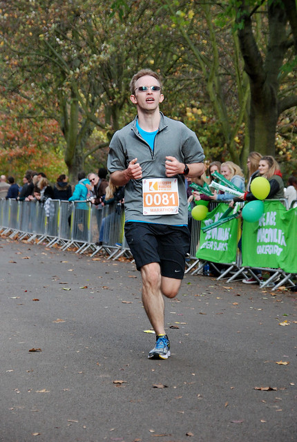 Approaching the finish