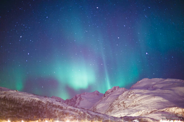 The Northern Lights over Tromso