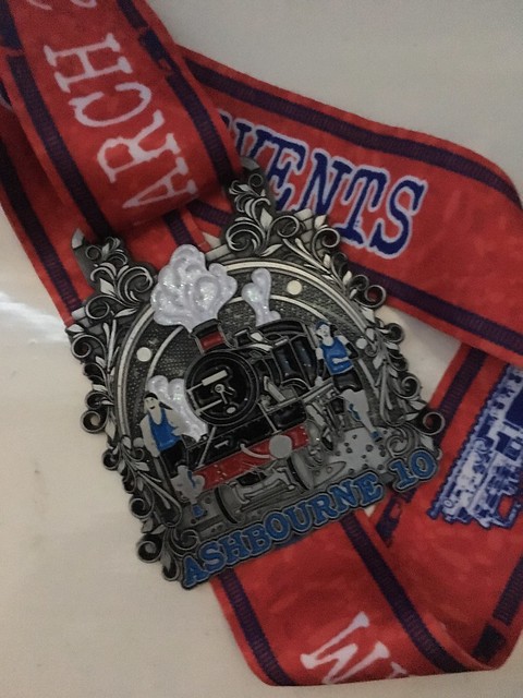 Ashbourne 10 2019 finishers medal