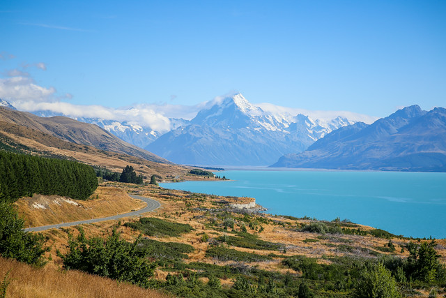 Lake Pukaki and Mount Cook
