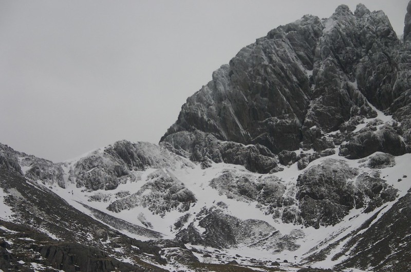 Snowy peaks, Scafell Pike