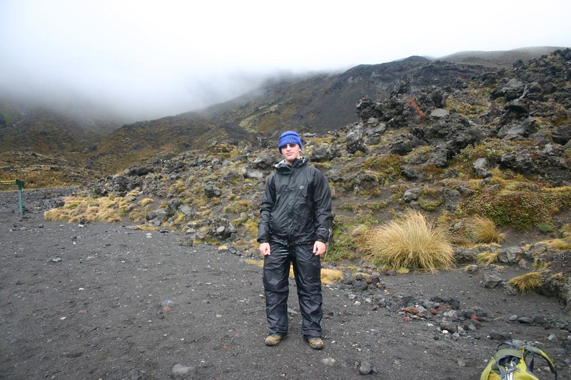 Me during the Tongariro Crossing