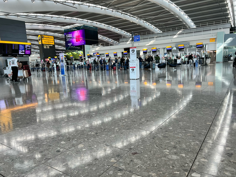 Heathrow Terminal 5 departures