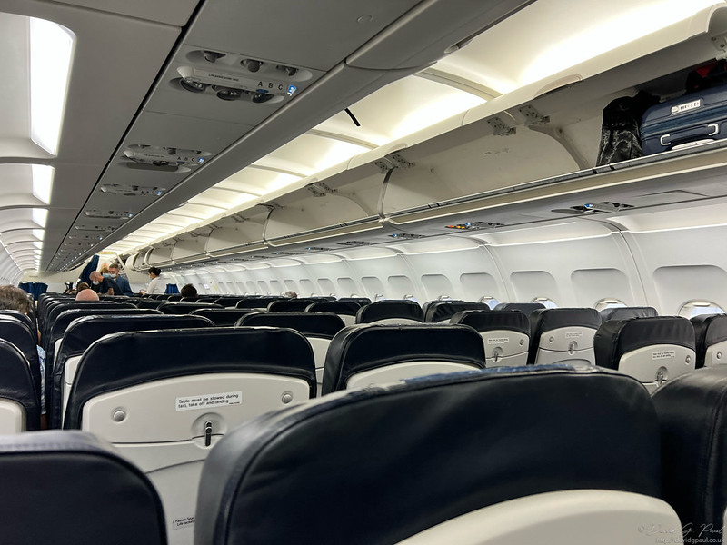 Boarding the flight