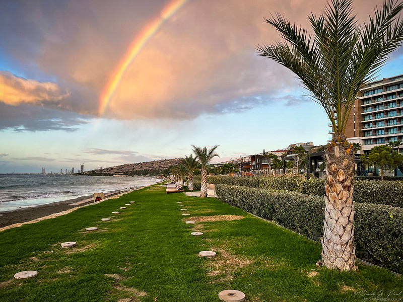 Rainbow over Amathus