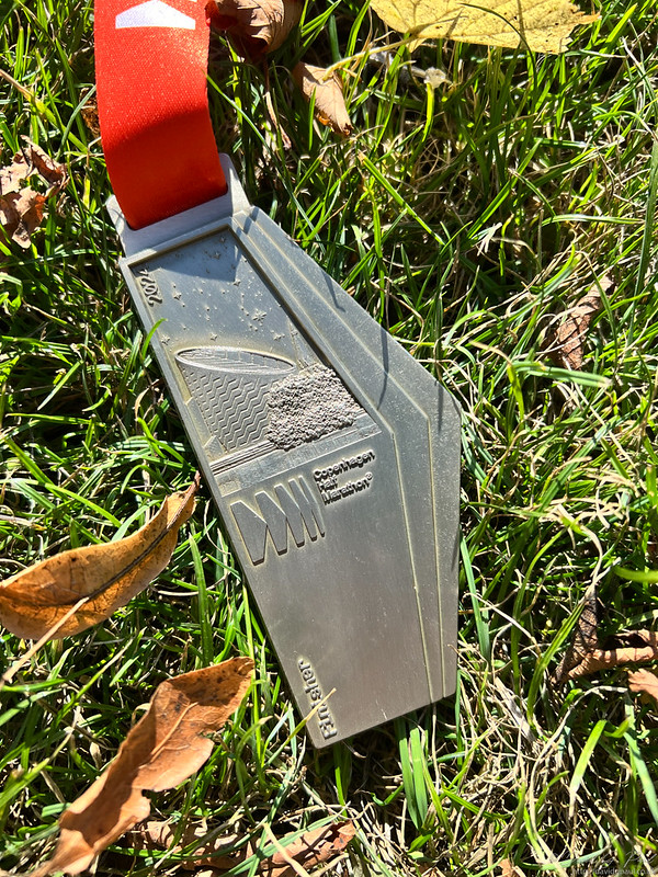 Copenhagen Half Marathon medal