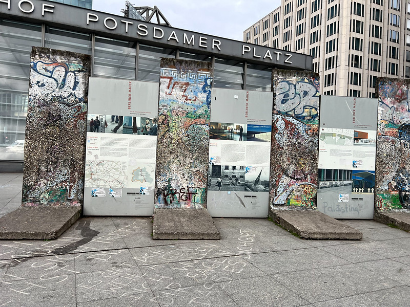 Berlin Wall Memorial at Potsdamer Platz