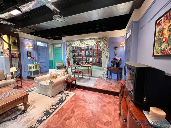 A replica of Monica Geller's apartment from Friends